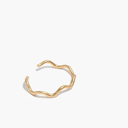 Wavy Cuff Bracelet | Madewell
