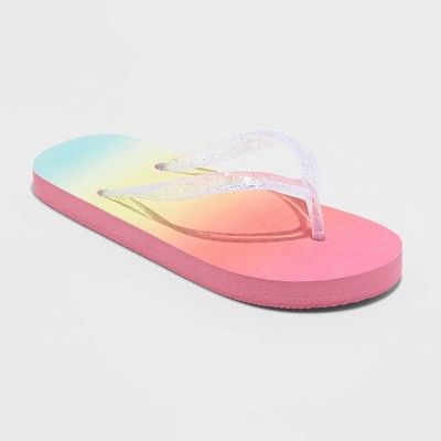 Girls' Sam Slip-On Flip Flop Sandals - Cat & Jack™ | Target