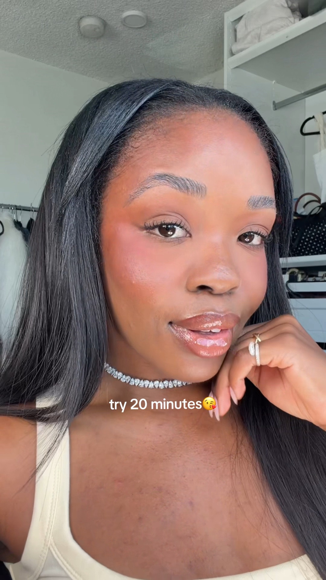 I can knock out a natural glam like🫰🏾 should I film a tutorial?

#darkspots #hyperpigmentationhottie #hyperpigmentation #acnemakeup #makeuptransformations

#LTKgrwm #LTKBeauty