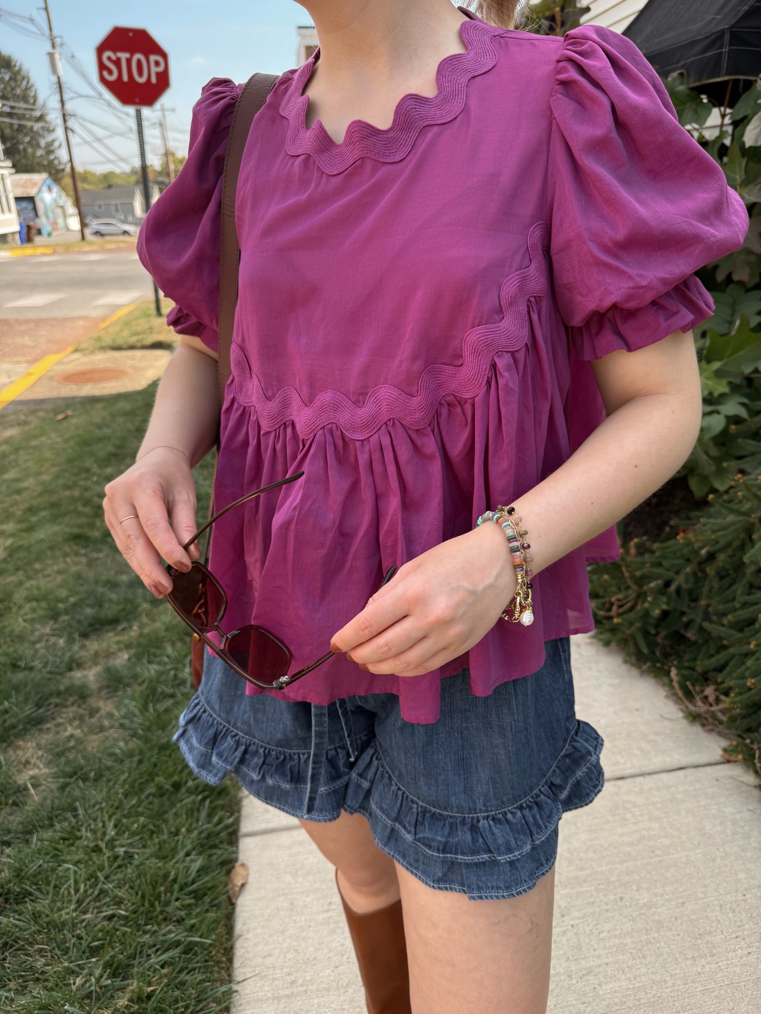 These shorts have been my favorite for fall transition outfits! 

#LTKStyleTip #LTKSeasonal