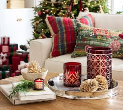 Antique Cut Glass Hurricane Candle Holder | Pottery Barn (US)