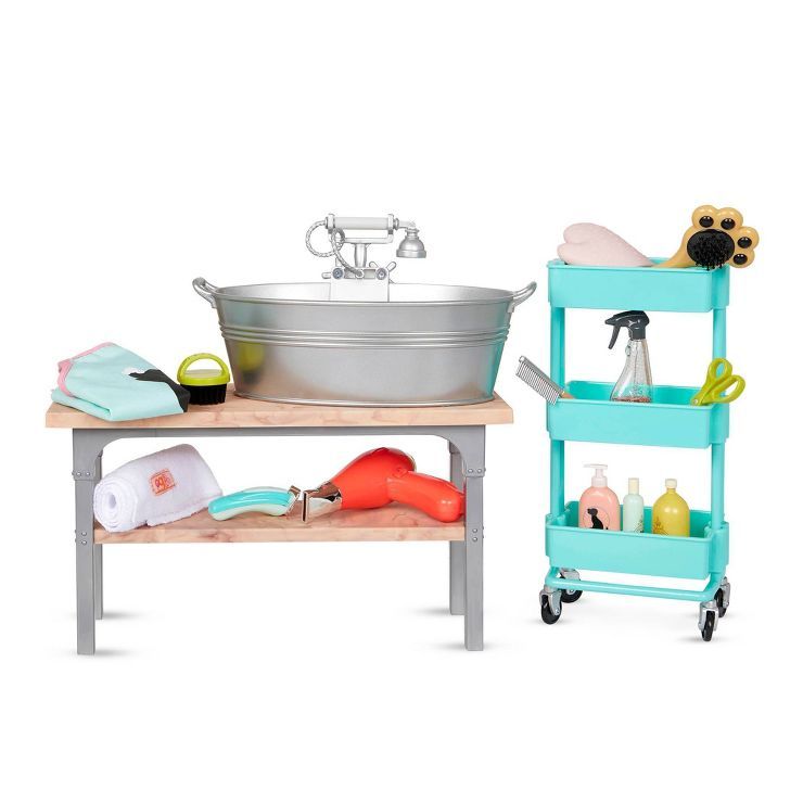 Our Generation Pet Grooming Salon Accessory Set for 18" Dolls | Target