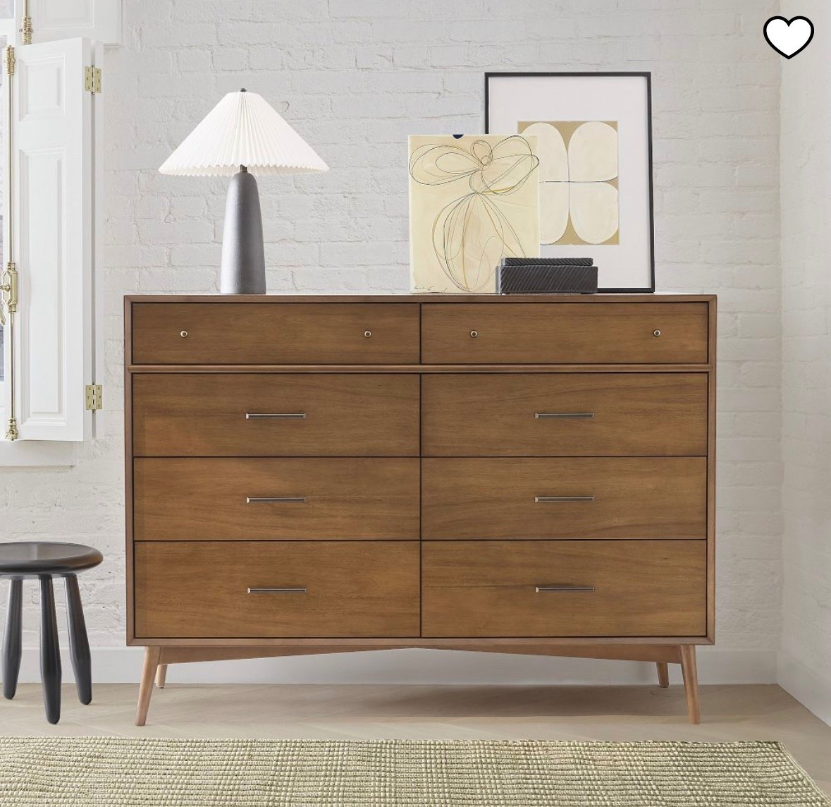 Mid-Century 8-Drawer Dresser (59")

#LTKHome #LTKSpringSale #LTKBaby