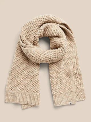 Merino Popcorn Stitch Scarf | Banana Republic (US)