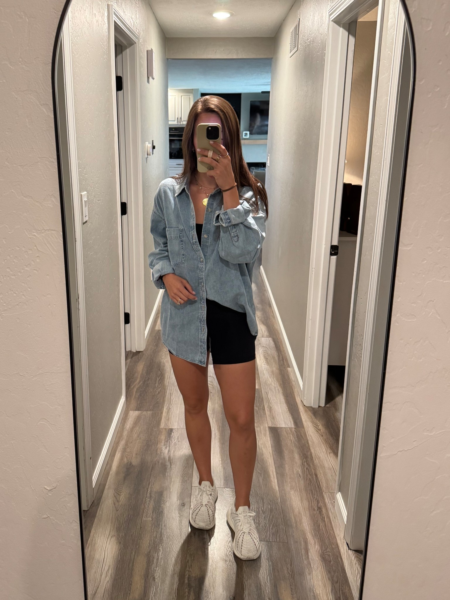 Comfy travel outfit

Medium in the pullover 
Small tank (built in bra 😍)
4 in bikers

#LTKTravel #LTKActive #LTKSeasonal