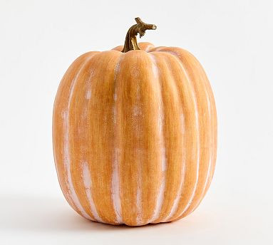 Oversized Orange Pumpkin - 18" Diam | Pottery Barn (US)