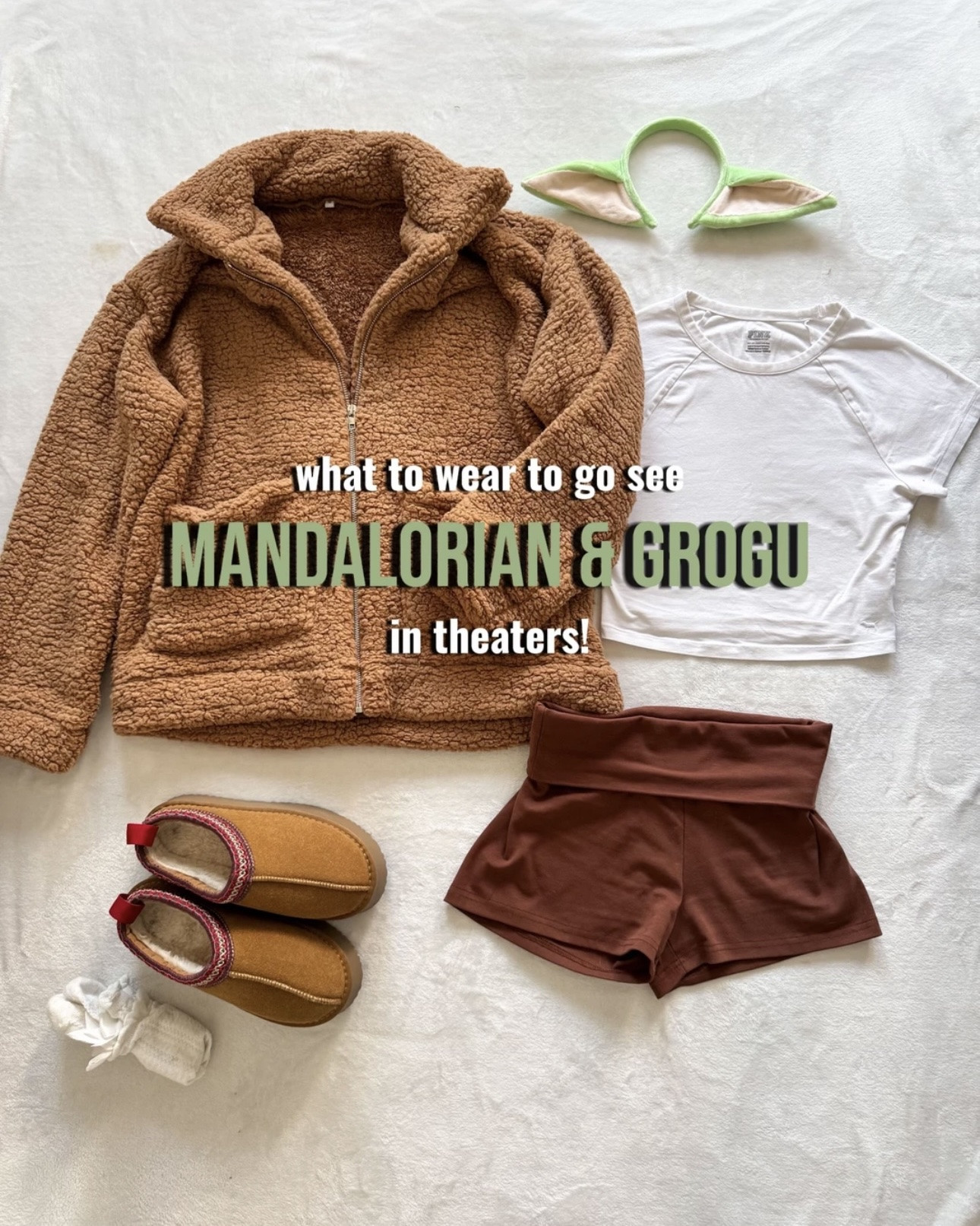 outfit idea for seeing the mandalorian & grogu in theaters! 💚

#LTKootd