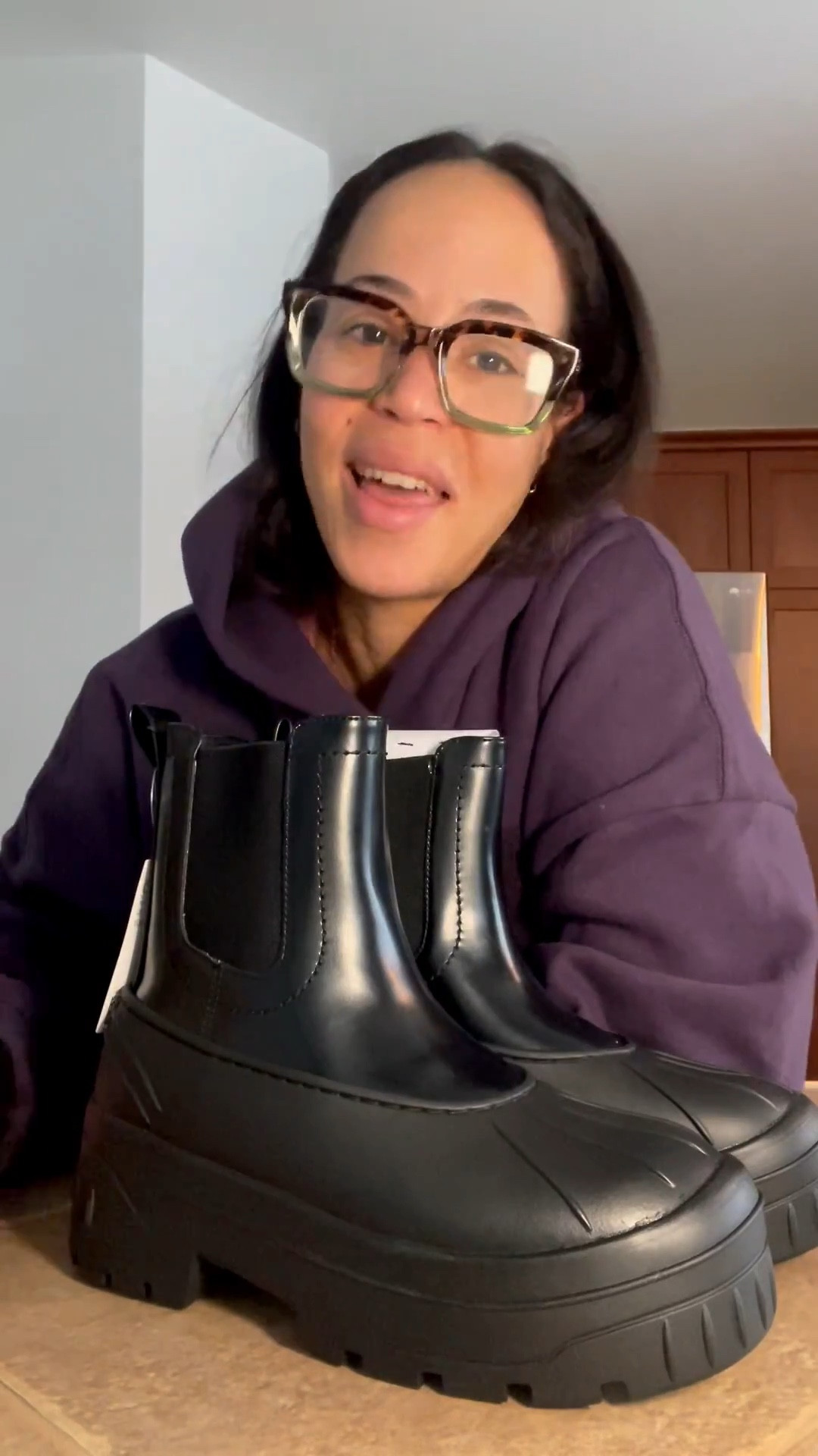 Rubber lug sole boots for canadian winter is a must! 

#LTKcanada #LTKstyletip #LTKwinter