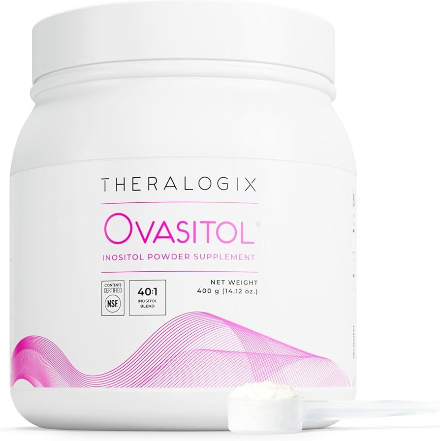 Theralogix Ovasitol Inositol Powder - 180 Servings - Myo-Inositol & D-Chiro Inositol for Hormone ... | Amazon (US)