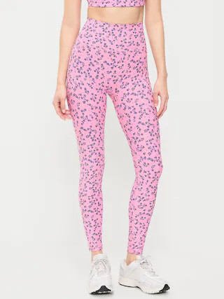 Extra-High Waisted PowerSoft Boundless 7/8 Pocket Leggings – No Front Seam | Old Navy (US)