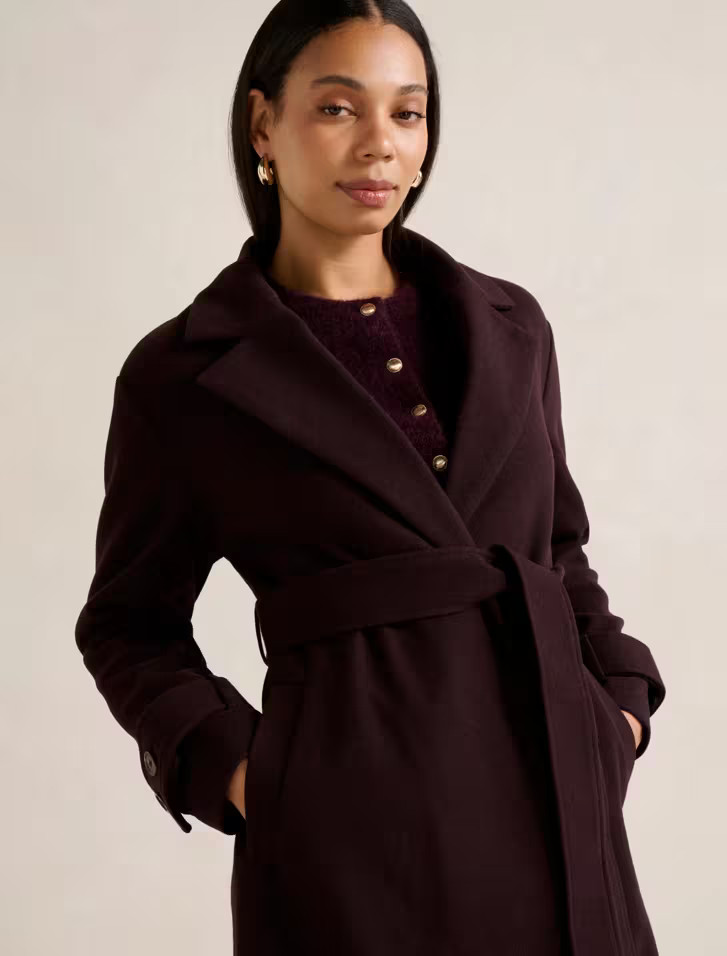 Heidi Double Breasted Wrap Coat | Ever New (CA)