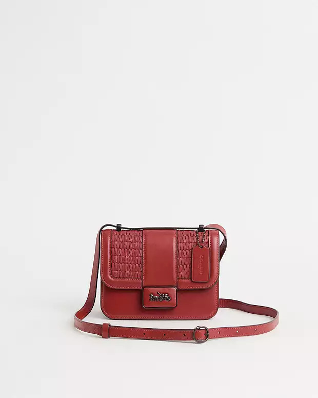 Restored Alie Shoulder Bag 18 With Weaving | Coach (US)