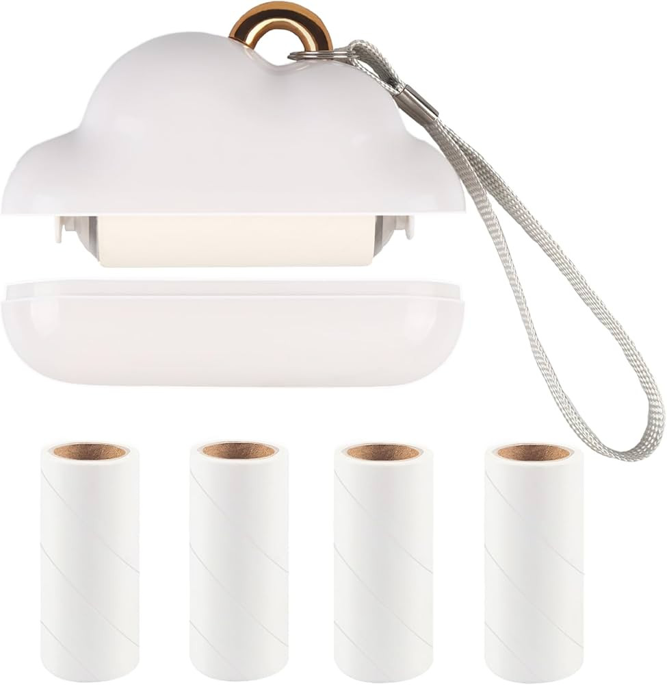 Mini Lint Roller Travel Size, Reusable Lint Roller for Travel, Pet Hair Remover Portable Lint Rol... | Amazon (US)