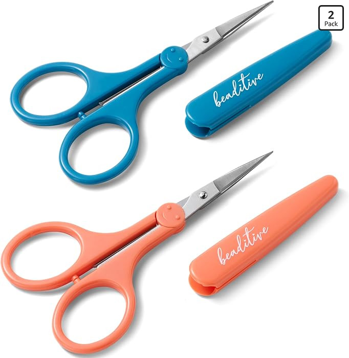 High Precision Detail Scissors Set (2-Pc) Sharp, Fine Tips | Paper Cutting, Scrapbooking, Sewing,... | Amazon (US)