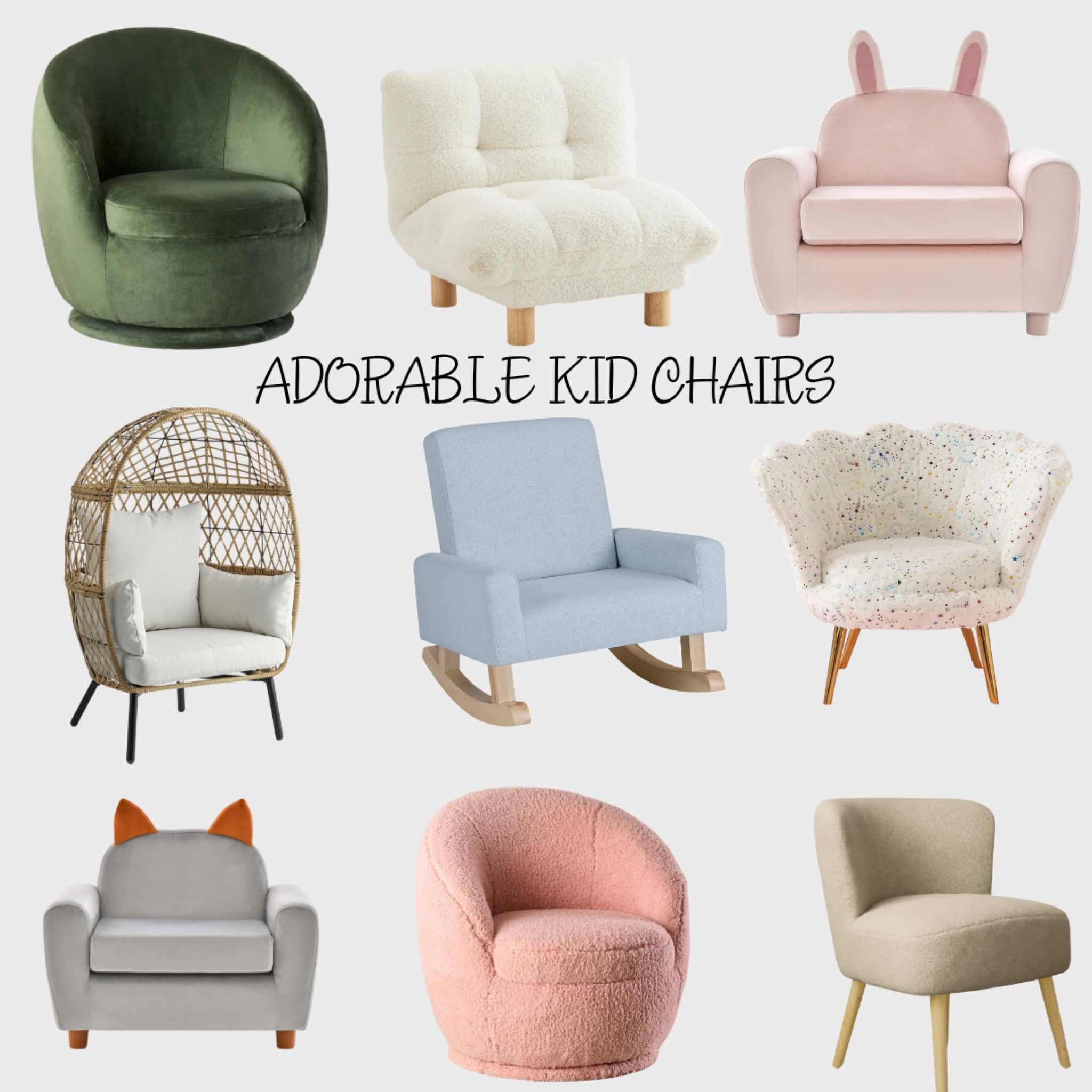 How cute are these kids’ chairs I found at Walmart? Perfect for playrooms, reading nooks, or little desks! Budget-friendly and stylish, these Walmart gems are a must for any kids’ space. Shop these adorable finds and elevate your decor! #WalmartFinds #KidsRoomDecor #PlayroomStyle #BudgetFriendlyDecor #LTKhome #AffordableFurniture #WalmartDeals #KidsChairs #HomeDecor #LTKfinds #ShopMyHome

#LTKHome #LTKKids #LTKFamily
