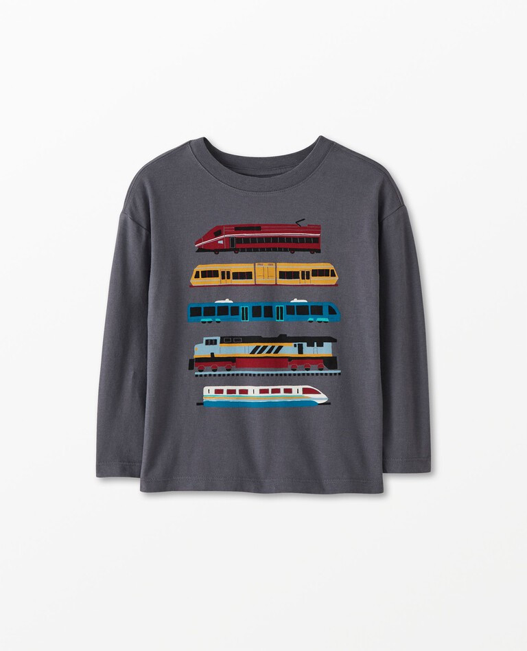 Long Sleeve Graphic Tee | Hanna Andersson