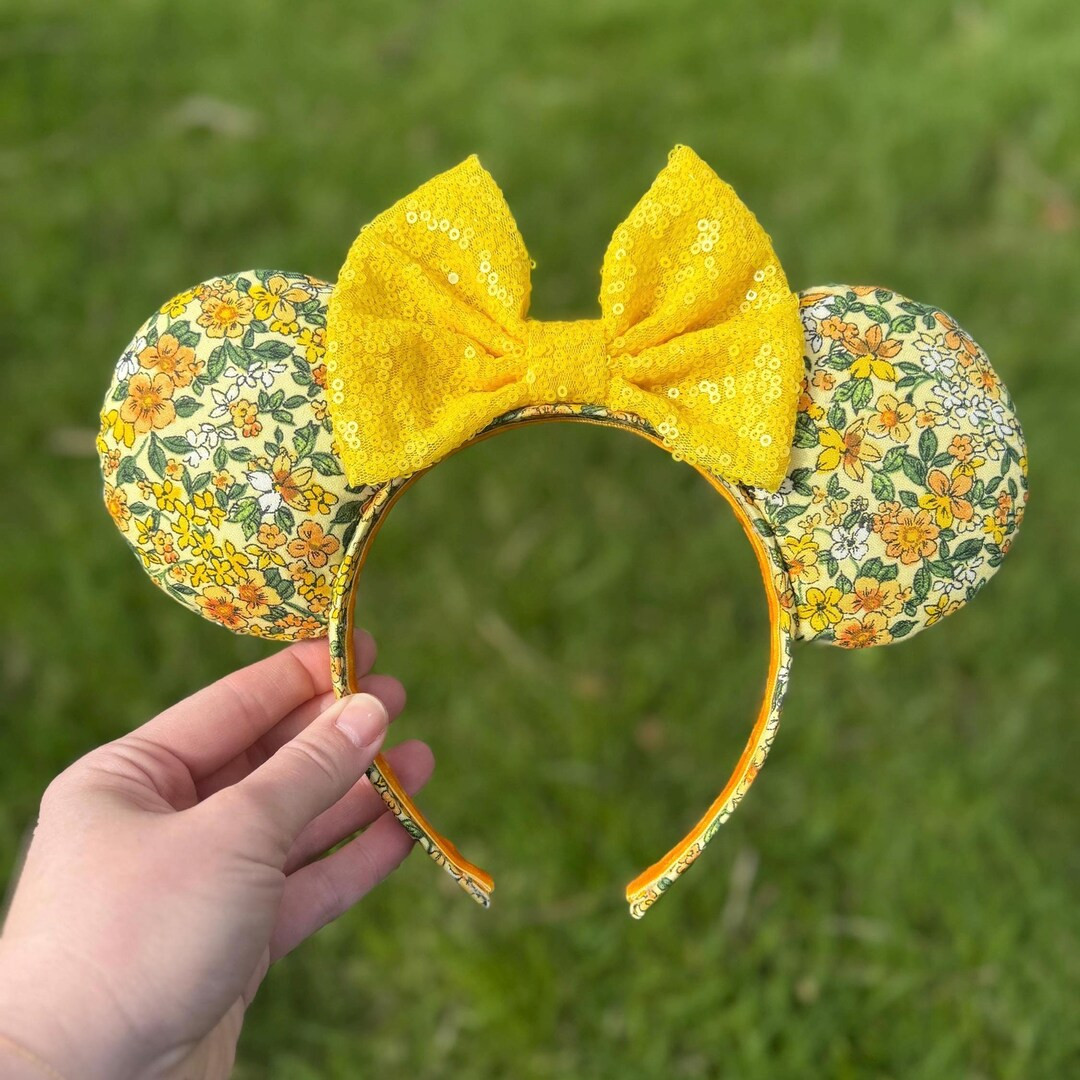 Magical Mouse Ears, Disney Parks Headband, Epcot Flower and Garden Festival, Floral | Etsy (Global)