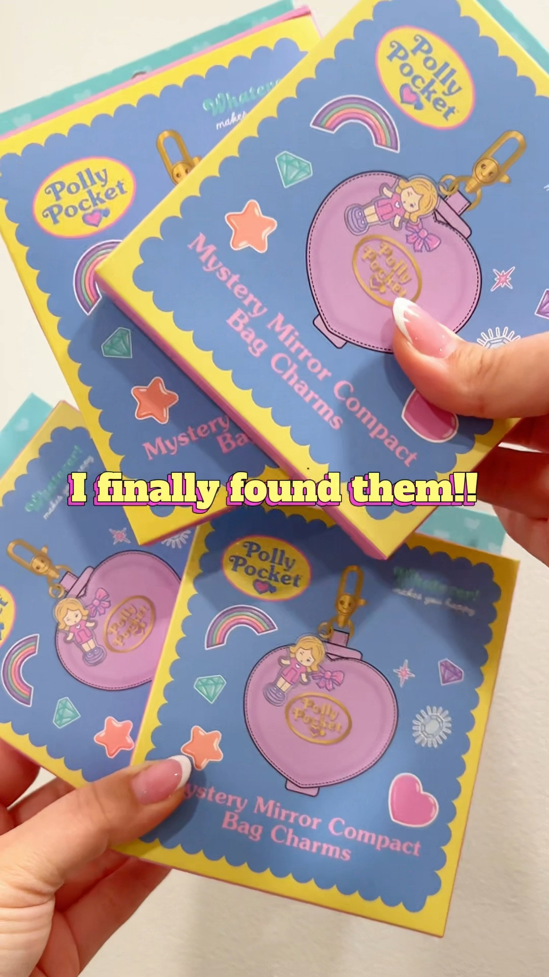 Finally found the Polly Pocket blind boxes 🥹💖 and of course… duplicates 😭 but we’re not giving up!! The hunt for the full set continues! 🫶✨

#LTKunboxing #LTKhaul #LTKSaleAlert