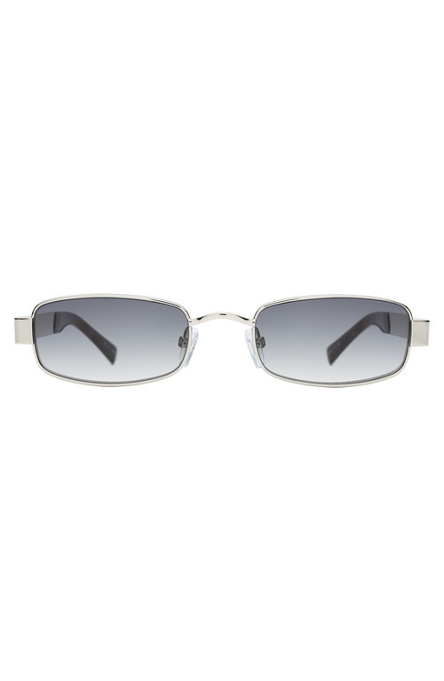 Lyndon Eyewear Shores Sunglasses in Silver /Grey at Nordstrom | Nordstrom