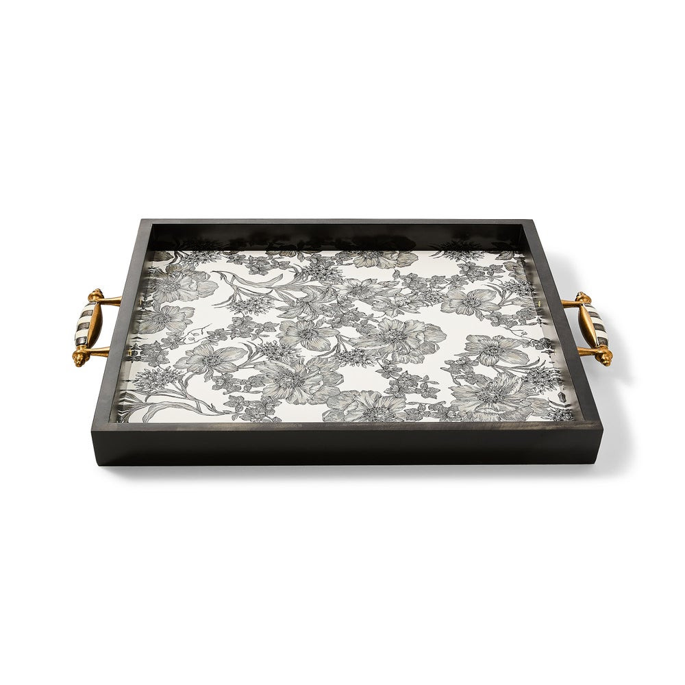 Courtly English Garden Serving Tray | MacKenzie-Childs