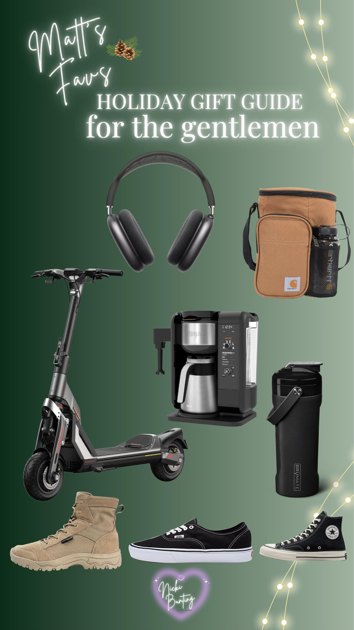 Matt wants for nothing but here are some things he loves and some things I think he’d totally love if he had! 

#LTKGiftGuide #LTKSeasonal #LTKHolidaySale