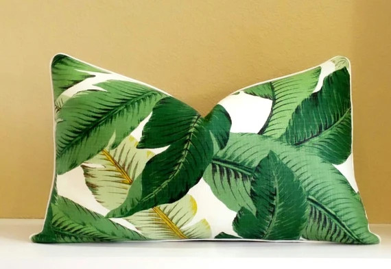 Tommy Bahama Lumbar pillow cover - Tropical print on both sides, pick your size | Etsy (US)