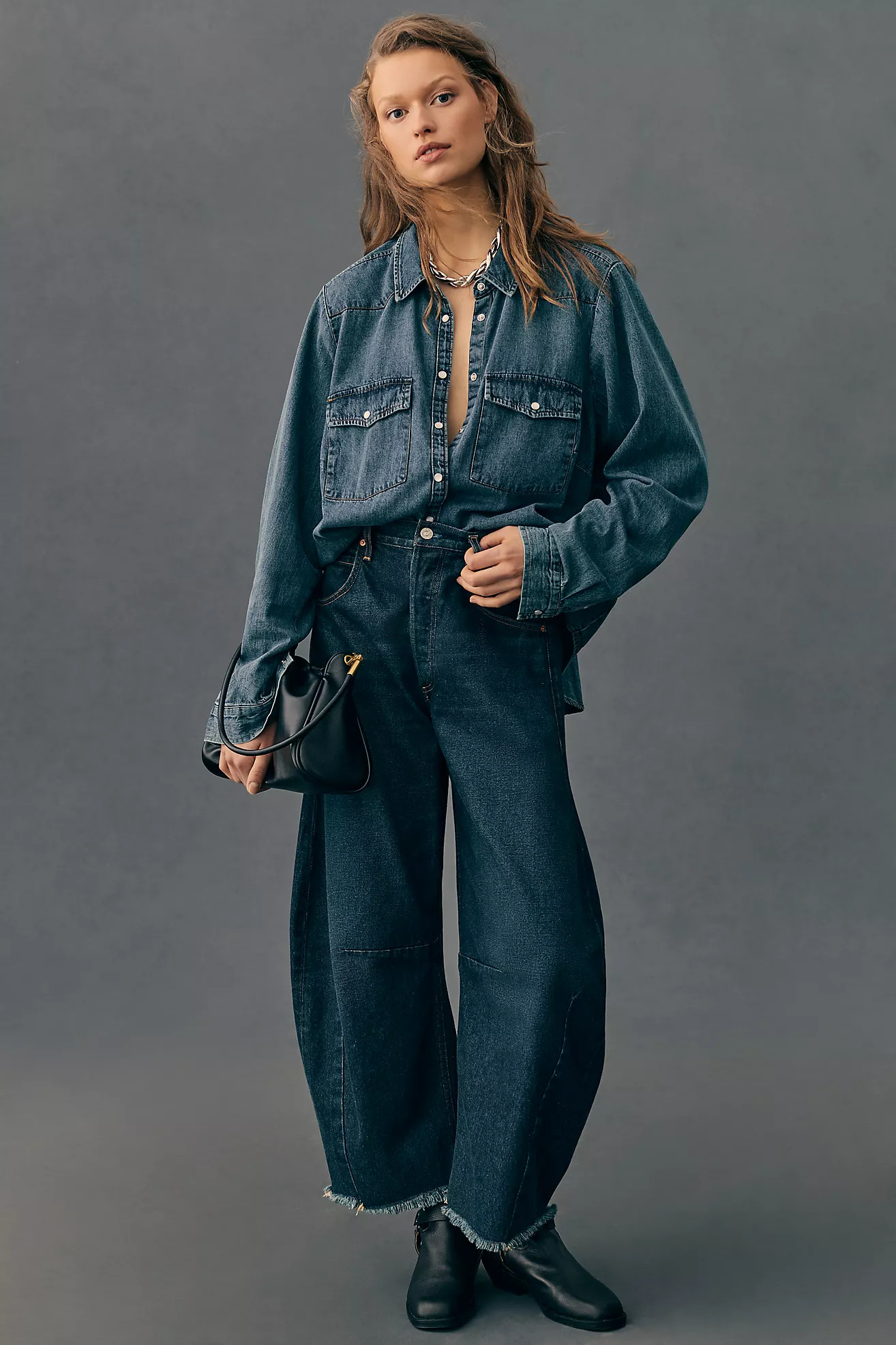 Citizens of Humanity Horseshoe High-Rise Tapered Relaxed-Leg Jeans | Anthropologie (US)