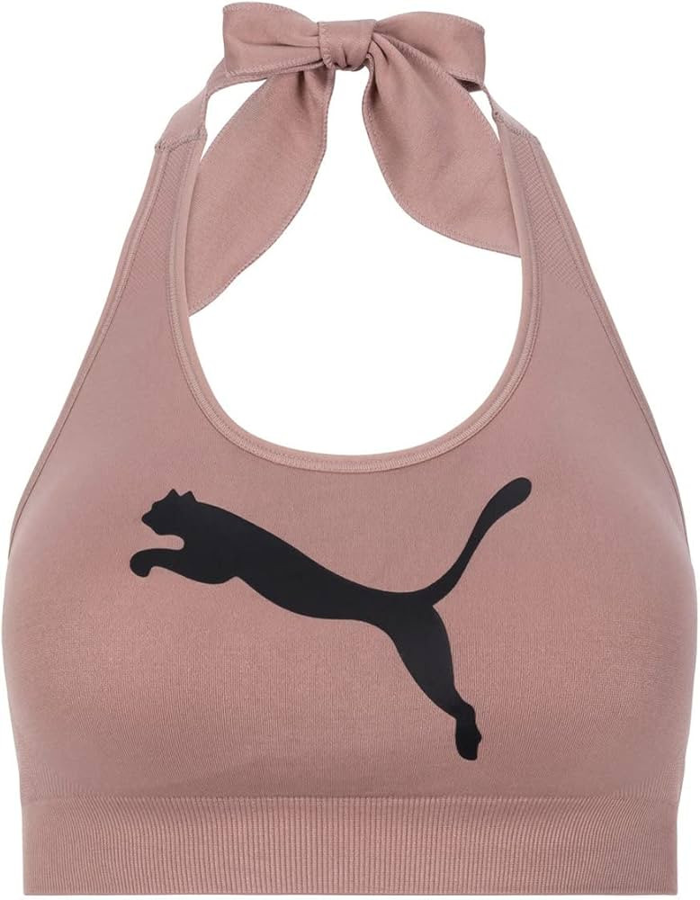 PUMA Women's Seamless Halter Sports Bra | Amazon (US)