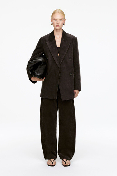 Corduroy Blazer – Dark Brown – Women – ARKET GB | Arket UK