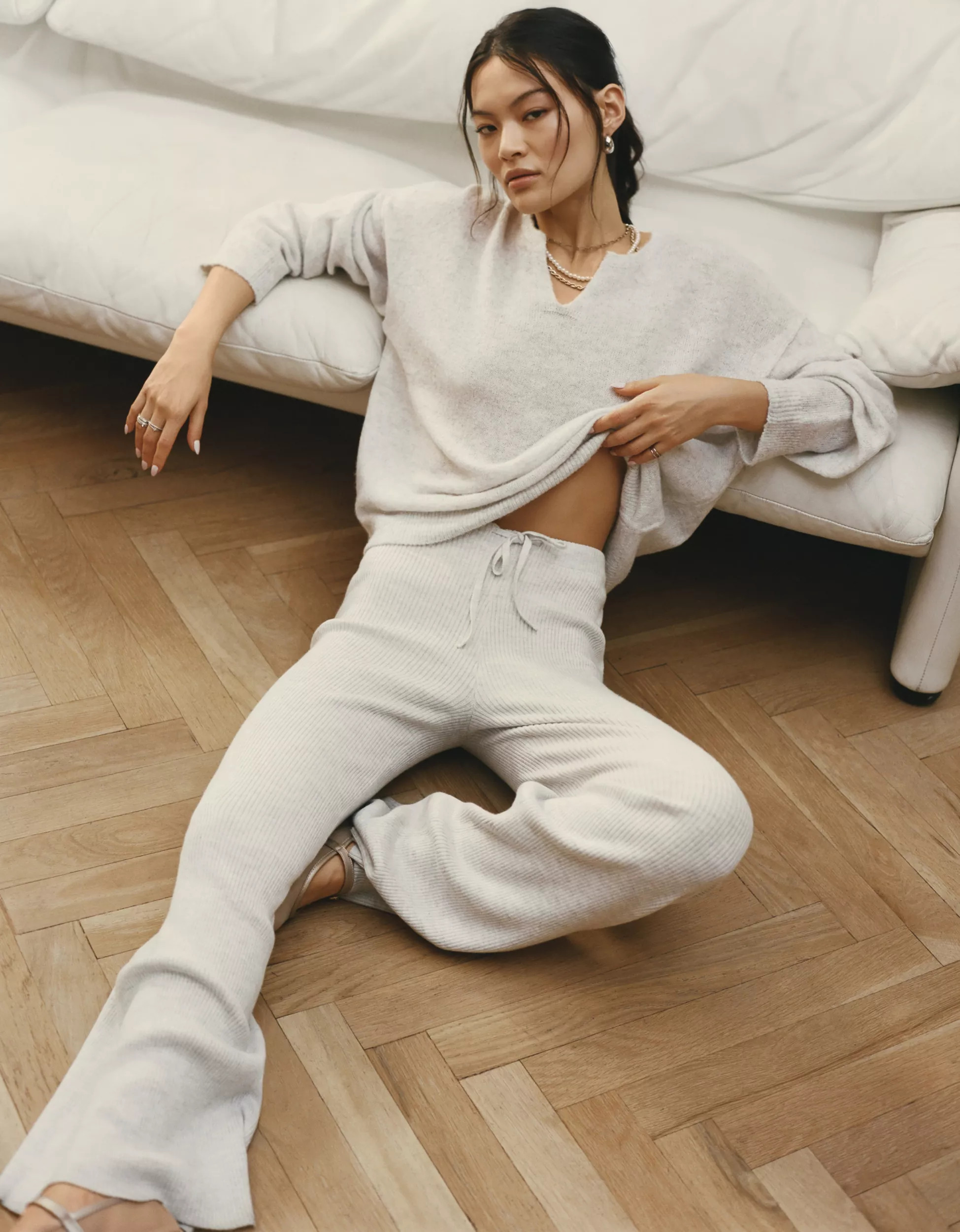 AE Mid-Rise Bootcut Sweater Lounge Pant | American Eagle Outfitters (US & CA)