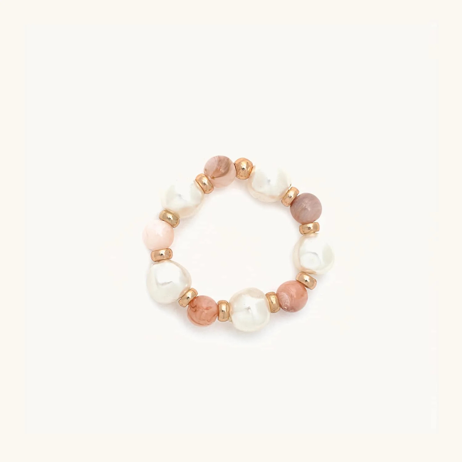 Ring- Mother of Pearl- Calm | Little Words Project