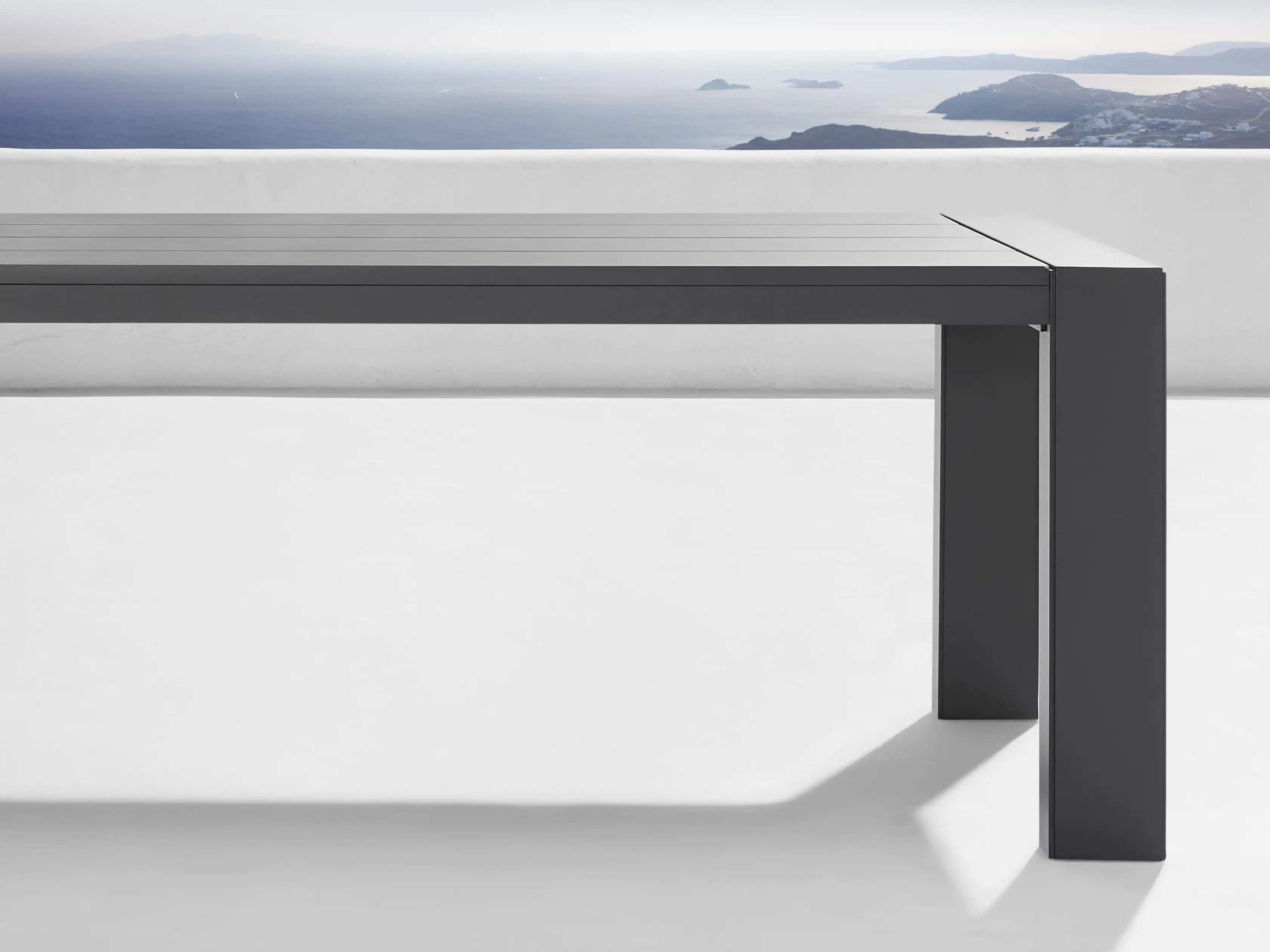 Canyon Outdoor Aluminum Dining Table | Arhaus