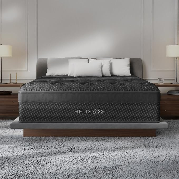 Helix Midnight Elite Mattress, Queen | Amazon (US)