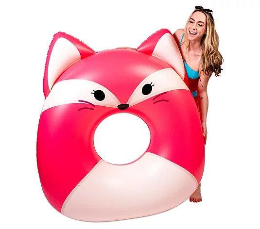 Squishmallows Fifi the Fox Pool Float - QVC.com | QVC