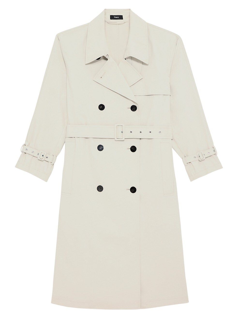 Double-Breasted Trench Coat | Saks Fifth Avenue