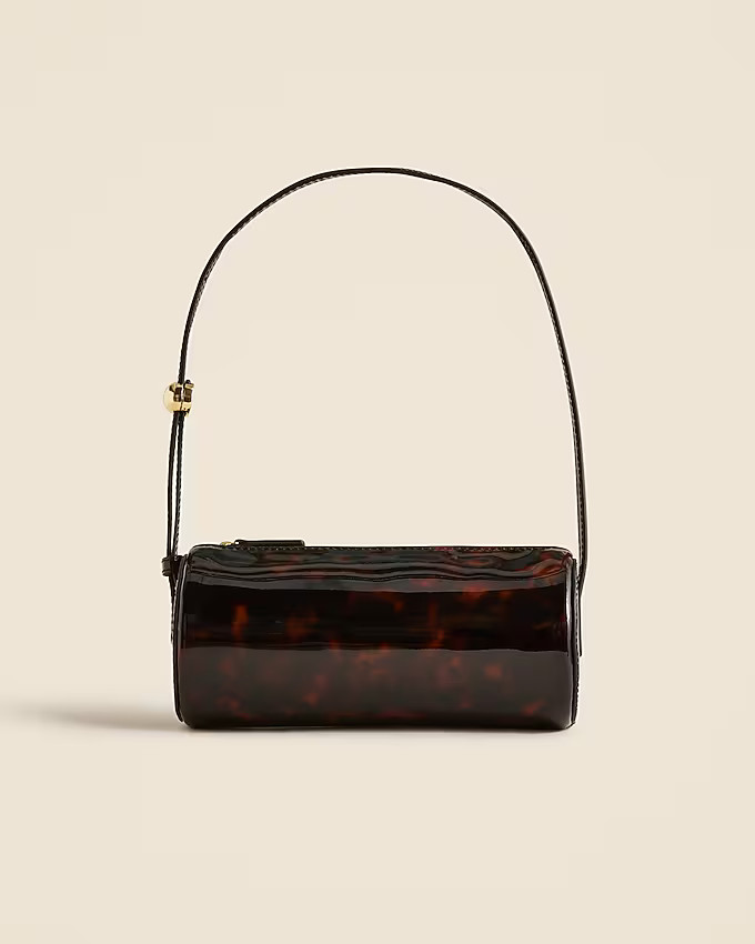 Bordeaux bag in tortoise print leather | J. Crew US