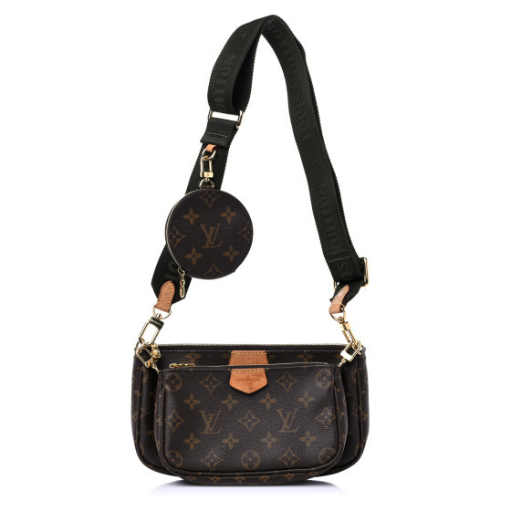Monogram My LV World Tour Multi Pochette Accessories Kaki | FASHIONPHILE (US)