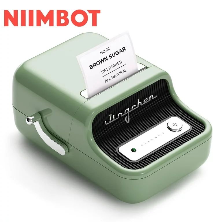 NIIMBOT B21 Label Maker Machine, 2 inches Barcode Label Printer Retro Wireless Thermal Sticker Pr... | Walmart (US)