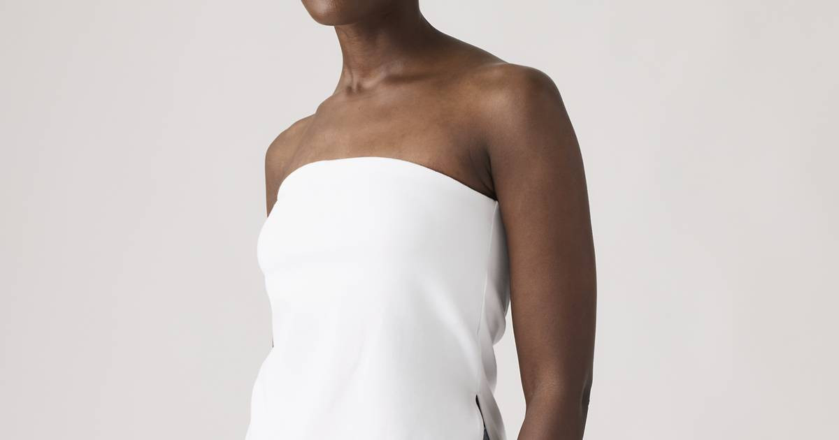 Talia Tube Top - White | Levi's\u00ae US | Levi's US