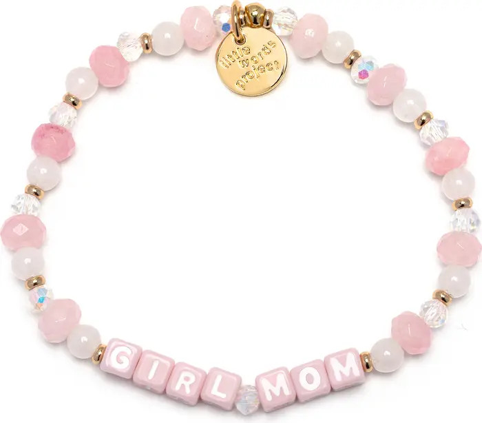 Little Words Project Girl Mom Beaded Stretch Bracelet | Nordstrom | Nordstrom