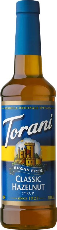 Torani Sugar Free Hazelnut Syrup, Coffee Flavoring, Drink Mix, 25.4oz | Walmart (US)