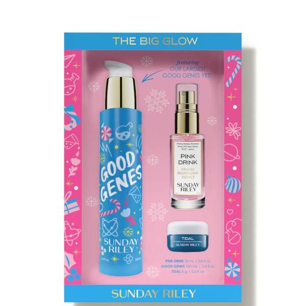 Sunday Riley The Big Glow Deluxe Good Genes Kit - $309 Value | Dermstore