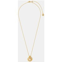 ACCESSORIZE Gold Plated Coin Pendant Necklace Gold | Marks & Spencer (UK)