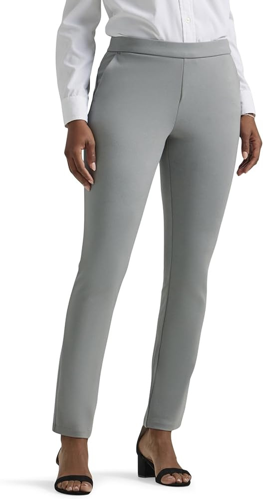 Lee Womens Ultra Lux Comfort Any Wear Slim Ankle Pant | Amazon (US)