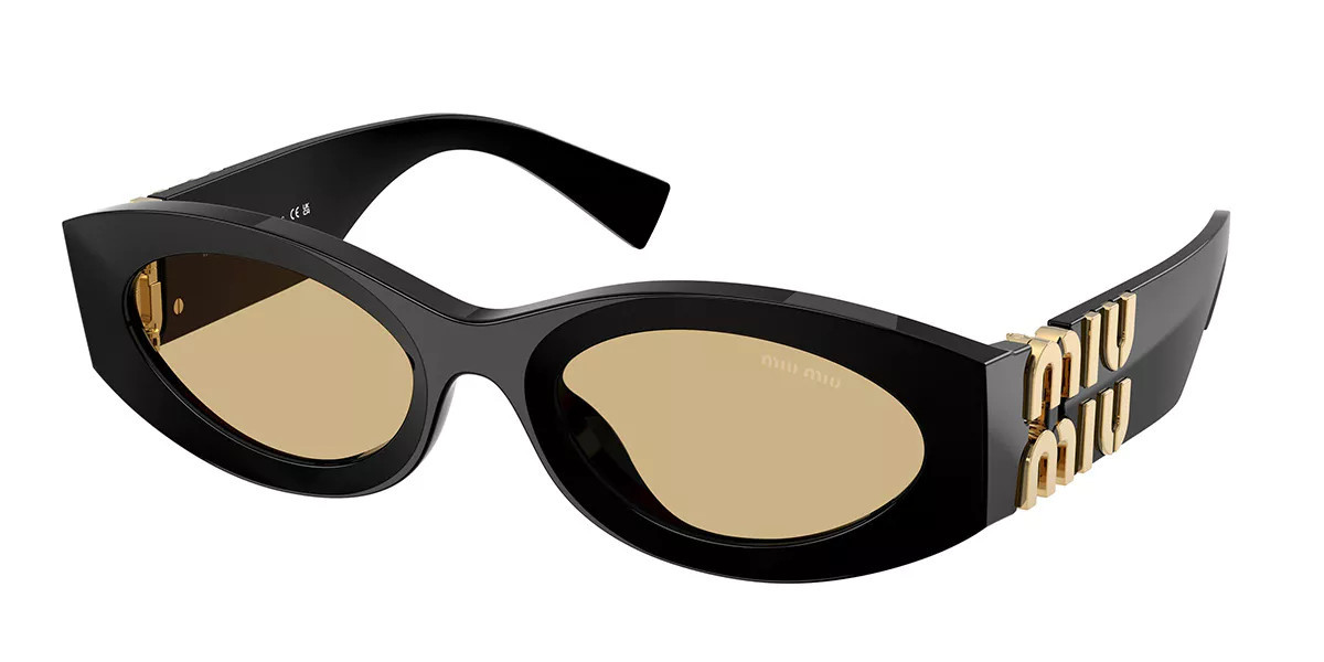 Miu Miu MU11WS 16K10R Women's Sunglasses Black Size 54 | SmartBuyGlasses Global