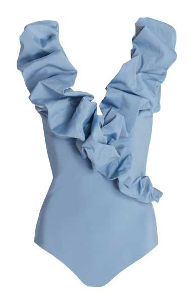 Cande Ruffled One-Piece Swimsuit | Moda Operandi (Global)