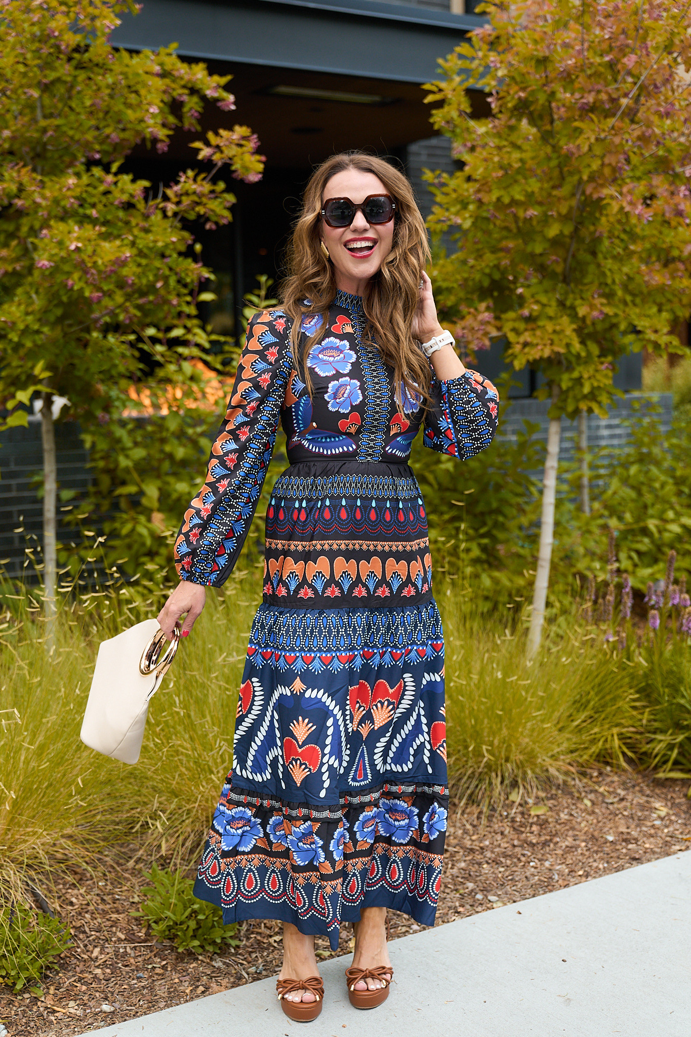 Maxi fall dress. Code LAUREN15. Wearing a size XS.

#LTKStyleTip #LTKOver40 #LTKSeasonal
