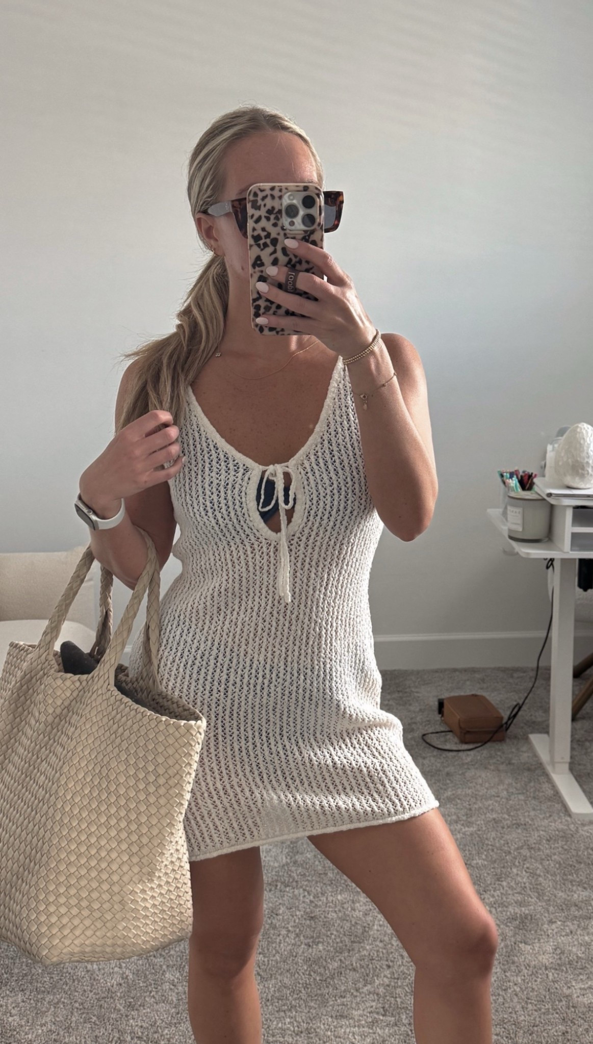 Obsessed with this crochet Abercrombie coverup! 25% off with code AFLTK 

Wearing small in coverup & medium in bikini 

Vacation, beach trip, travel, Florida trip, swim, resortwear, Mexico trip, spring break packing list, summer style 

#LTKSpringSale #LTKSwim