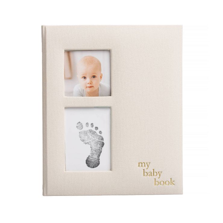 Pearhead Linen Baby Memory Book | Target