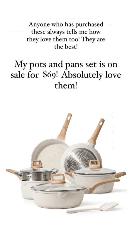 The best pots and pans on sale!  Would make a great gift! 

#LTKsalealert #LTKGiftGuide #LTKfindsunder100
